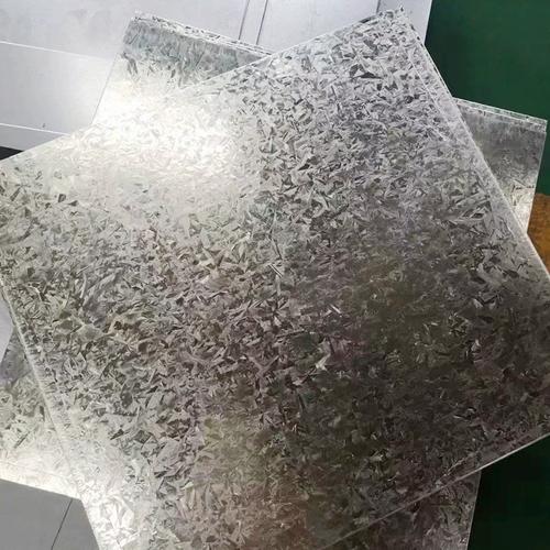 通风管道白铁皮有花镀锌板镀锌卷板金属制品分切割条开平镀锌钢卷